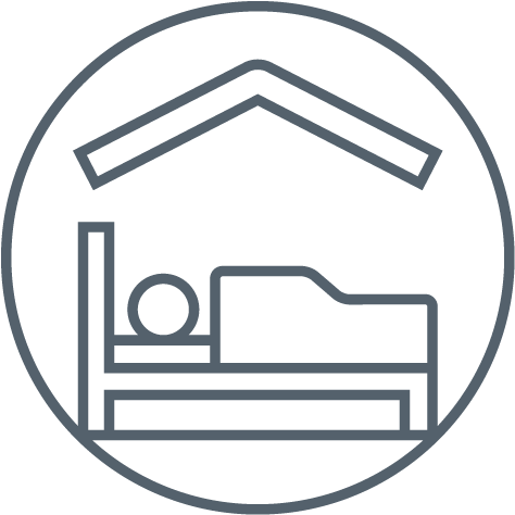 Hotel Accomodation - Circle (591x591), Png Download