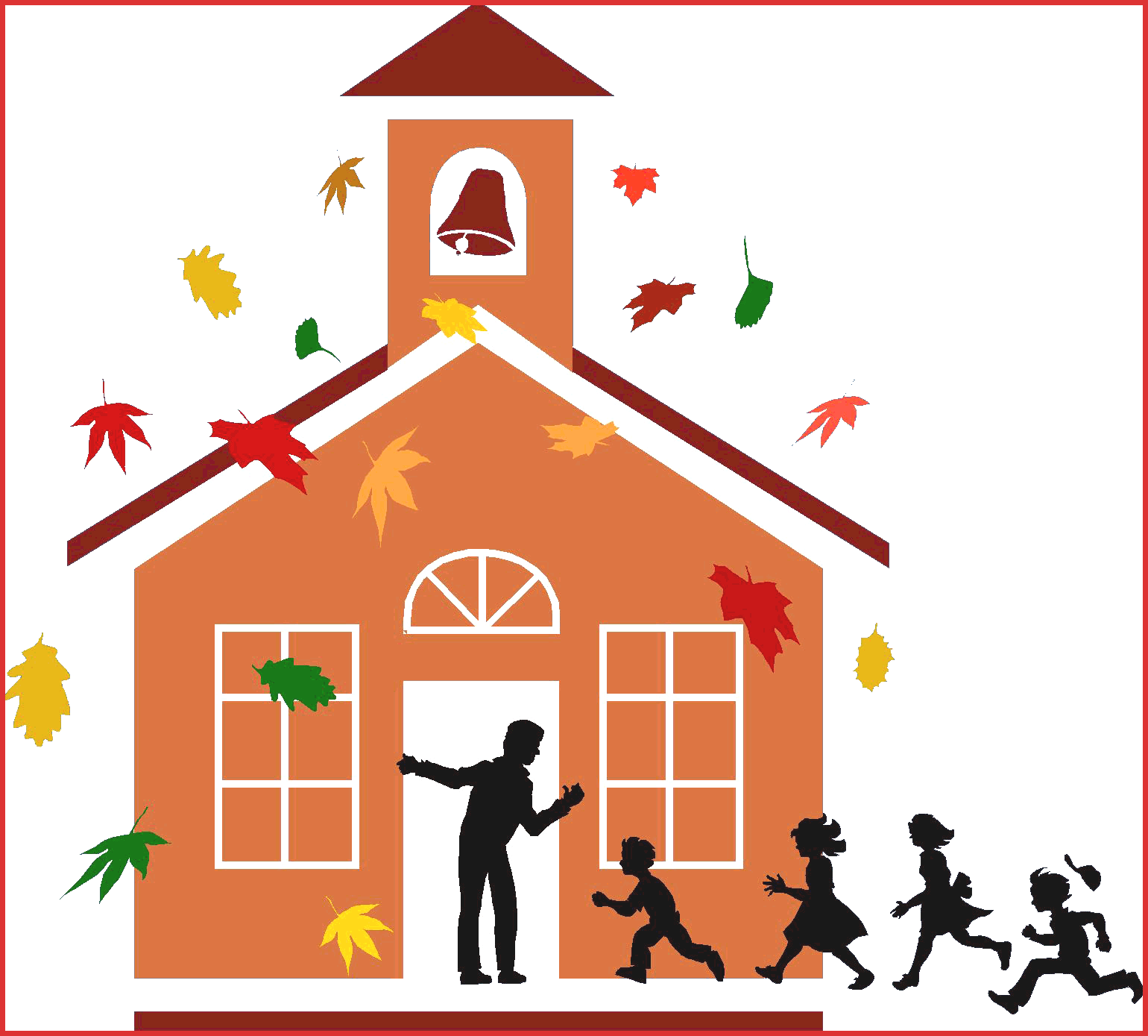 Unique School House Clipart - Sunday School Animated Gif (1540x1389), Png Download