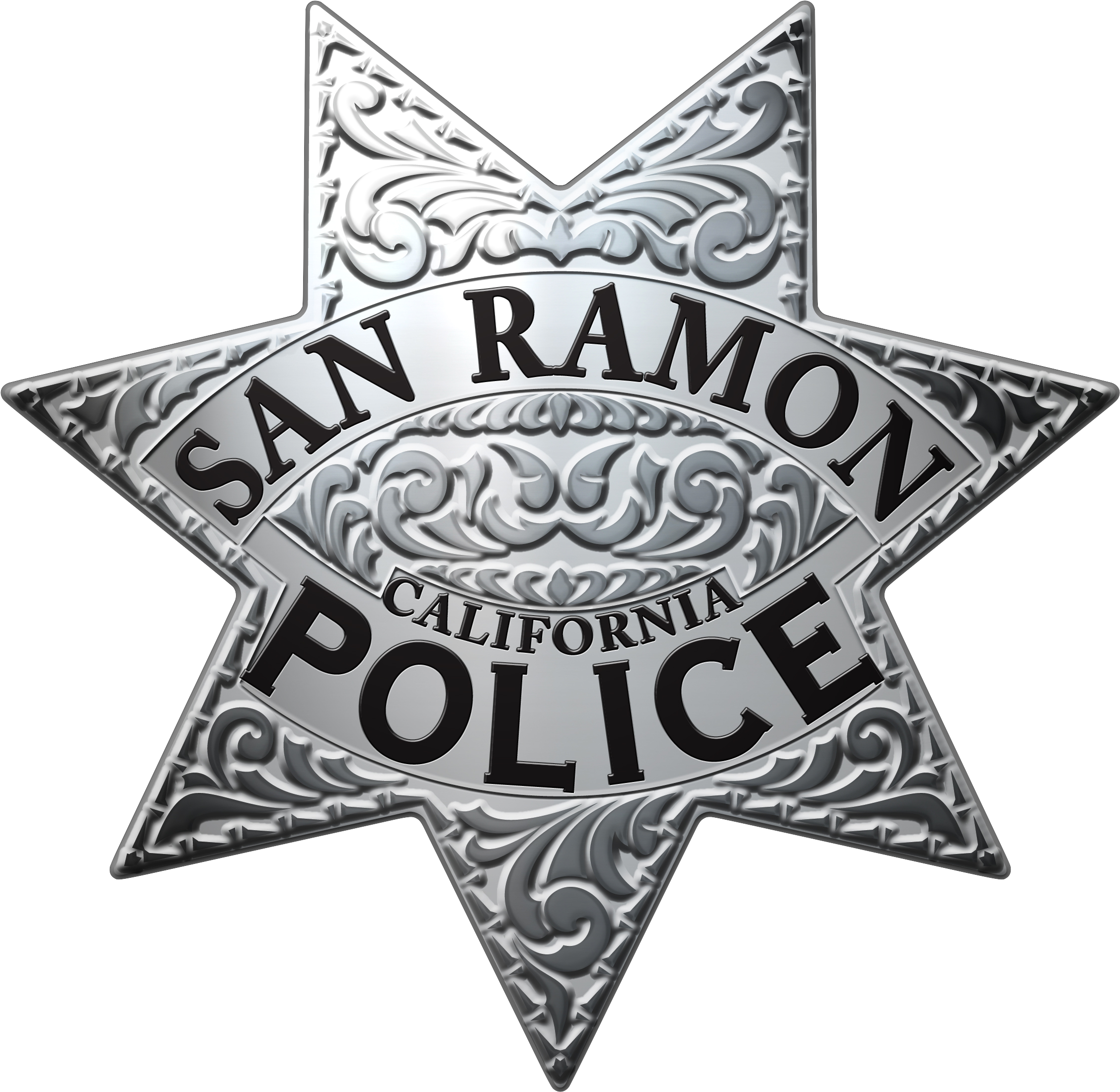San Ramon Police Department Badge (2323x2248), Png Download