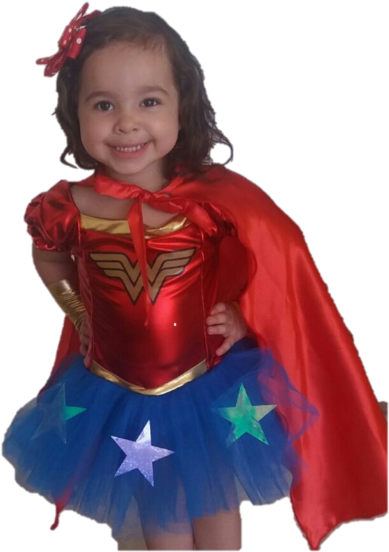 Disfraces De La Mujer Maravilla Para Niñas (800x800), Png Download