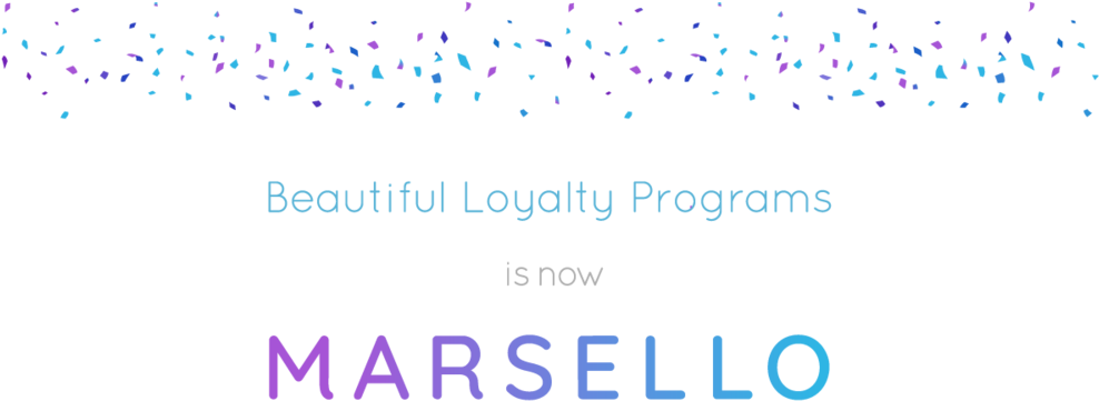 Beautiful Loyalty Programs Is Now Marsello - Graphic Design (1000x395), Png Download