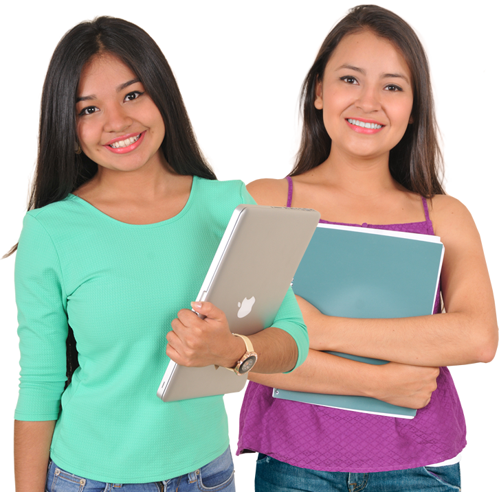 Chicas De San Miguel Y Oriente (726x717), Png Download