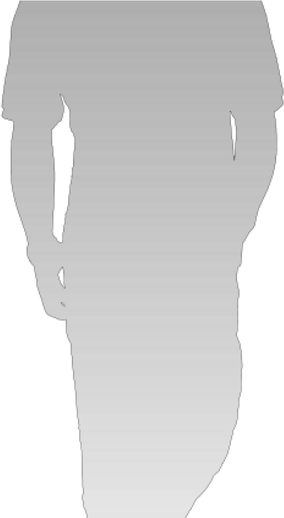 Shadow Clipart Free Clipart Shadow Of Person Standing - Pencil Skirt (1024x1024), Png Download