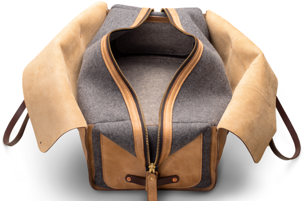 Orox Leather Handcrafted High Quality Duffel Travel - Shoulder Bag (1060x795), Png Download