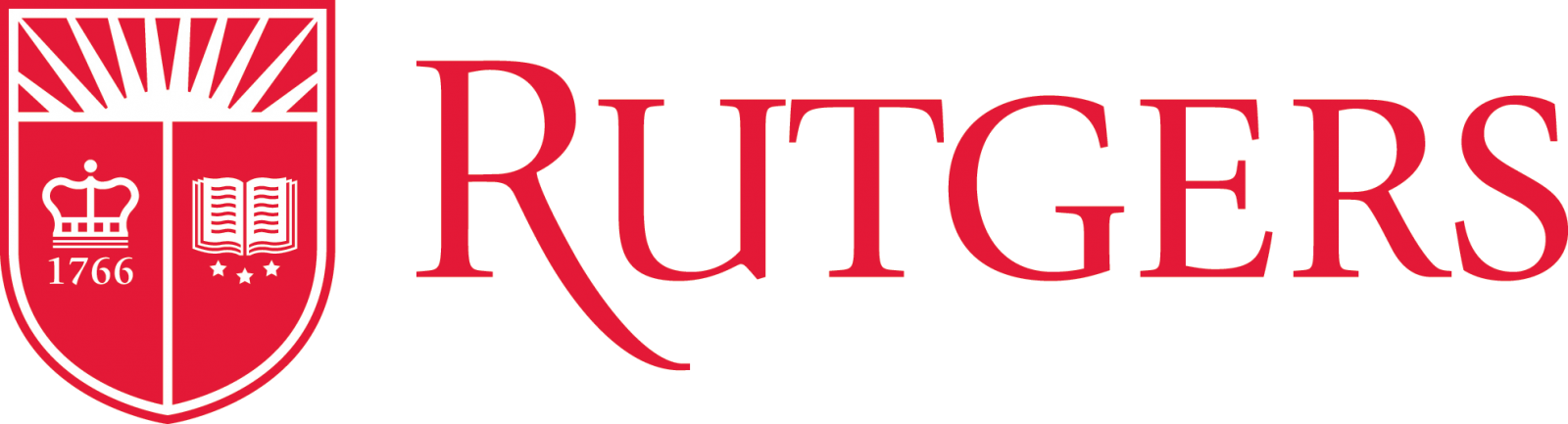 Rutgers - Rutgers University Logo (1600x433), Png Download