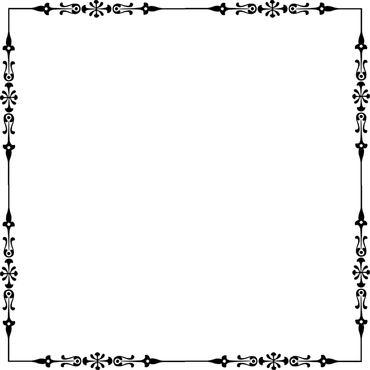 750 X 750 3 - Small Page Borders (750x750), Png Download