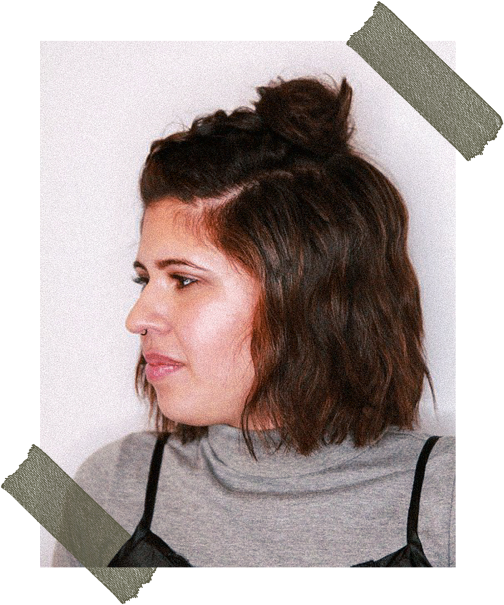 Photo 1 With Tape - Girl (1000x1200), Png Download