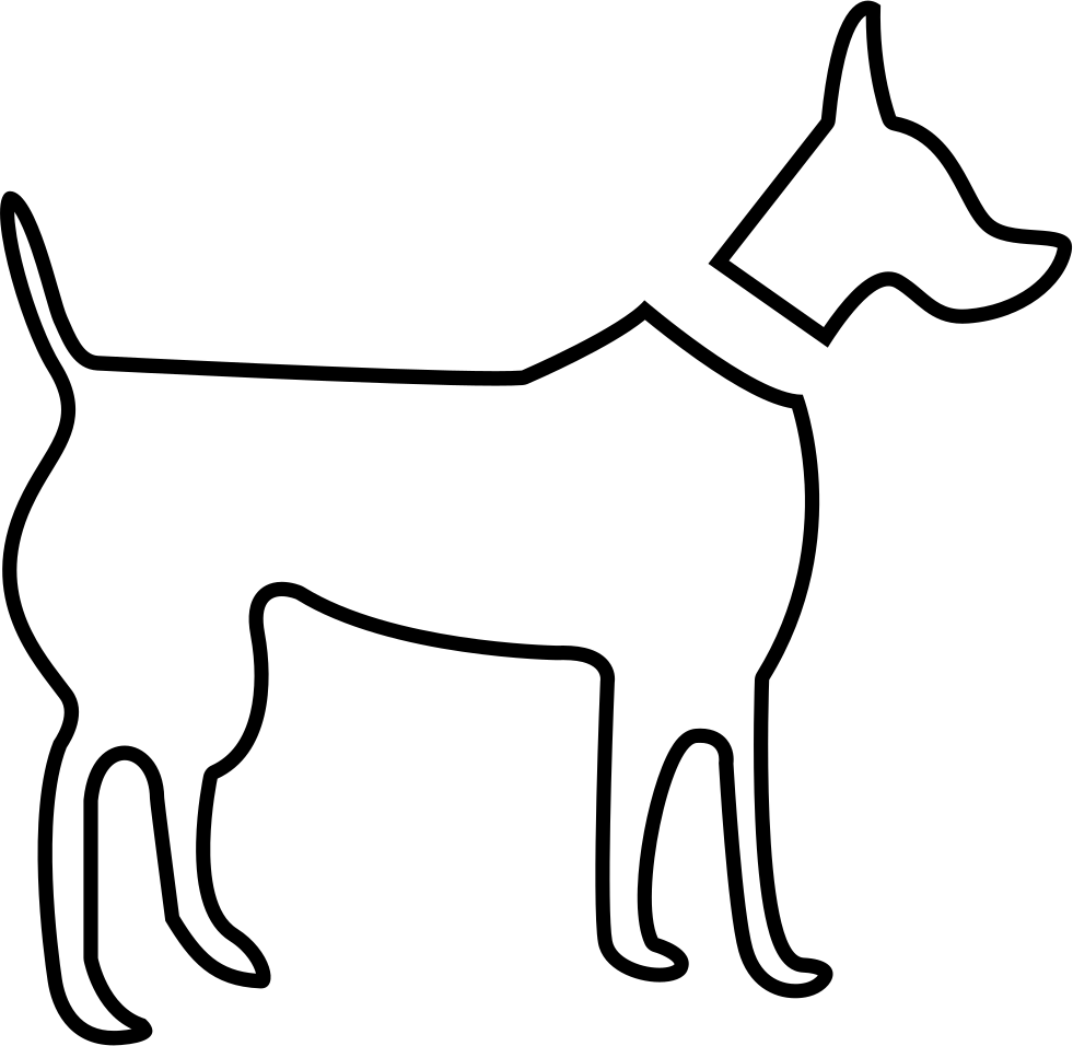 Png File Svg - Old English Terrier (981x956), Png Download