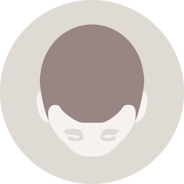 Men's Hair Loss - Circle (600x600), Png Download