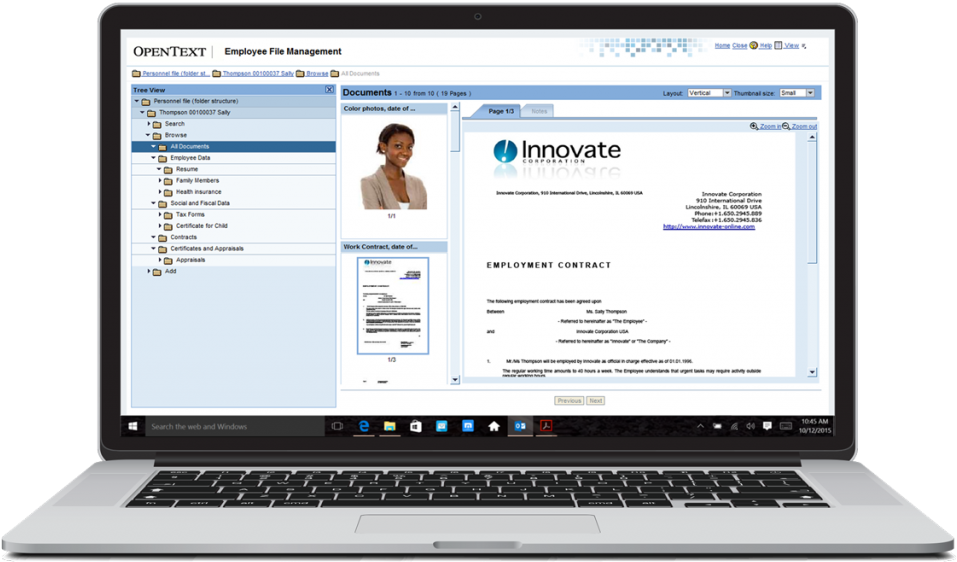 Sap Employee File Management & Successfactors - Netbook (1024x659), Png Download