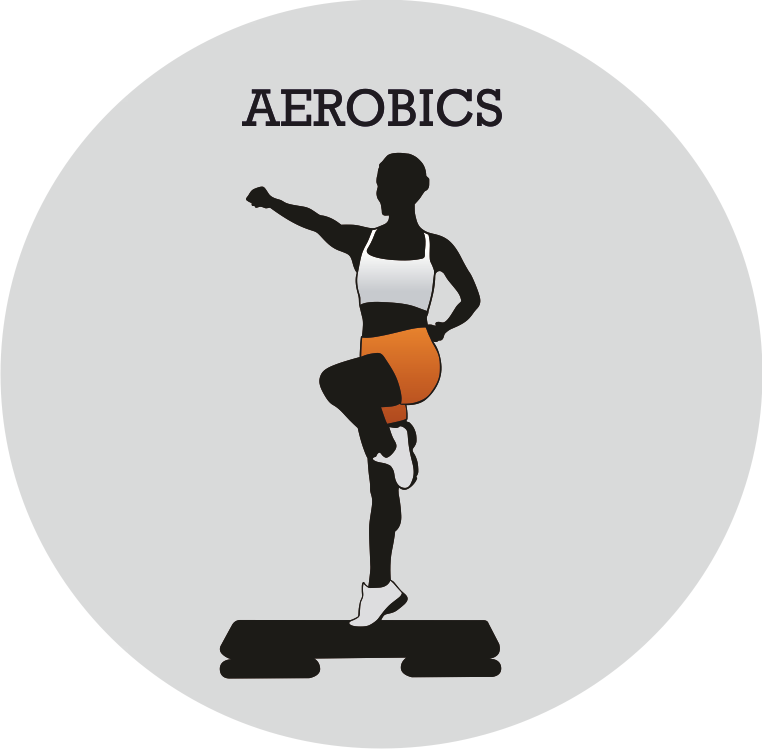 Aerobics Workout - Stretching (762x749), Png Download