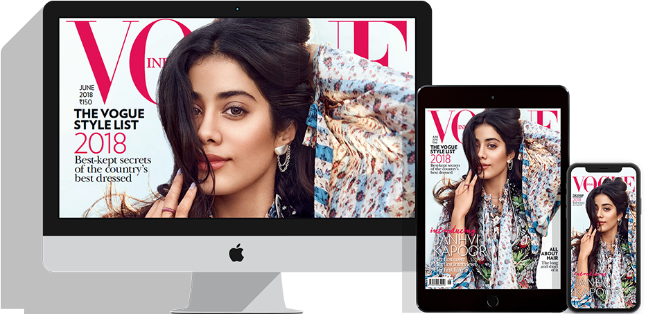 Vogue Gq Cnt Ad (1008x460), Png Download