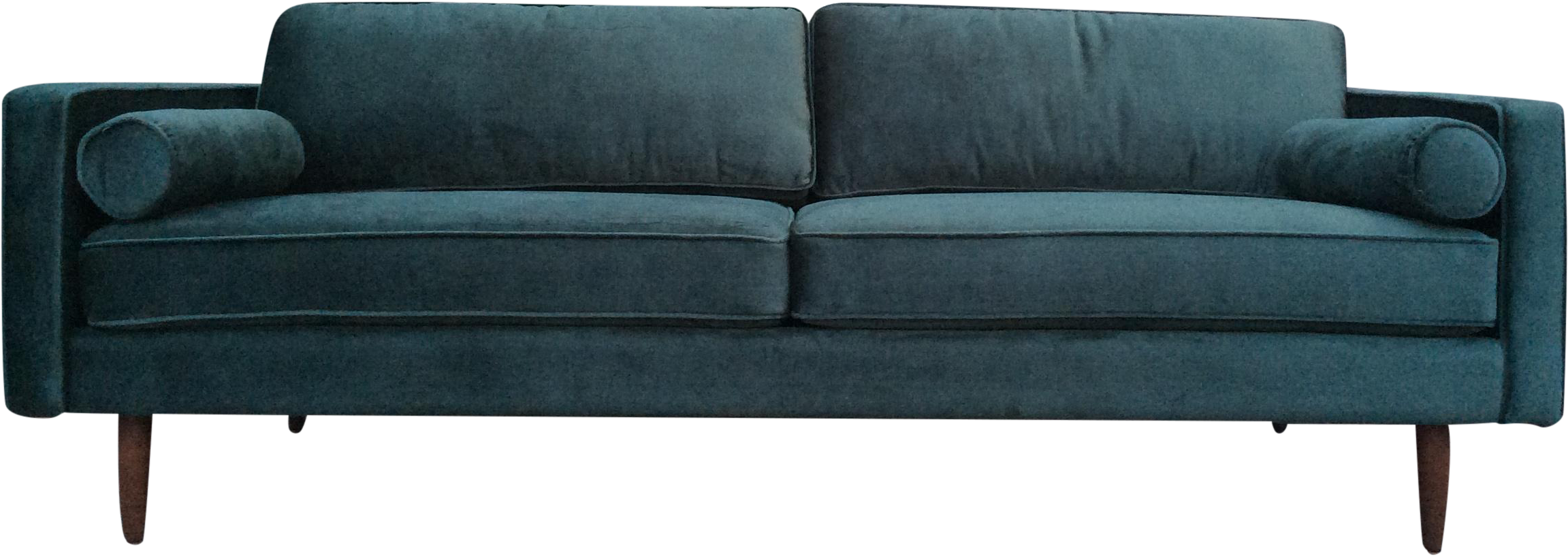 Green Velvet M - Couch (2592x1936), Png Download