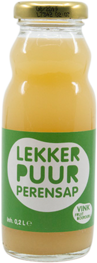 Nice & Pure 100% Pear Juice - Glass Bottle (1000x1000), Png Download