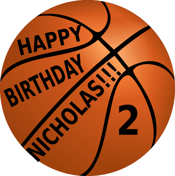 Basketball Clip Art (594x596), Png Download