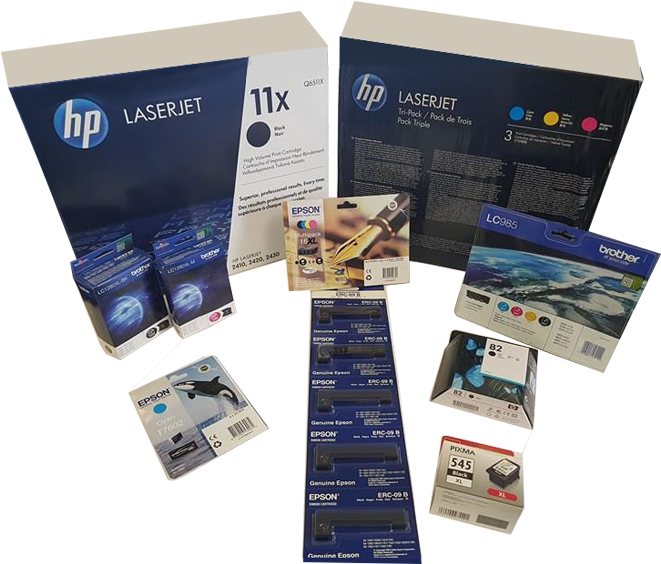 Print Paper, And Ink Cartridges - Brochure (720x580), Png Download