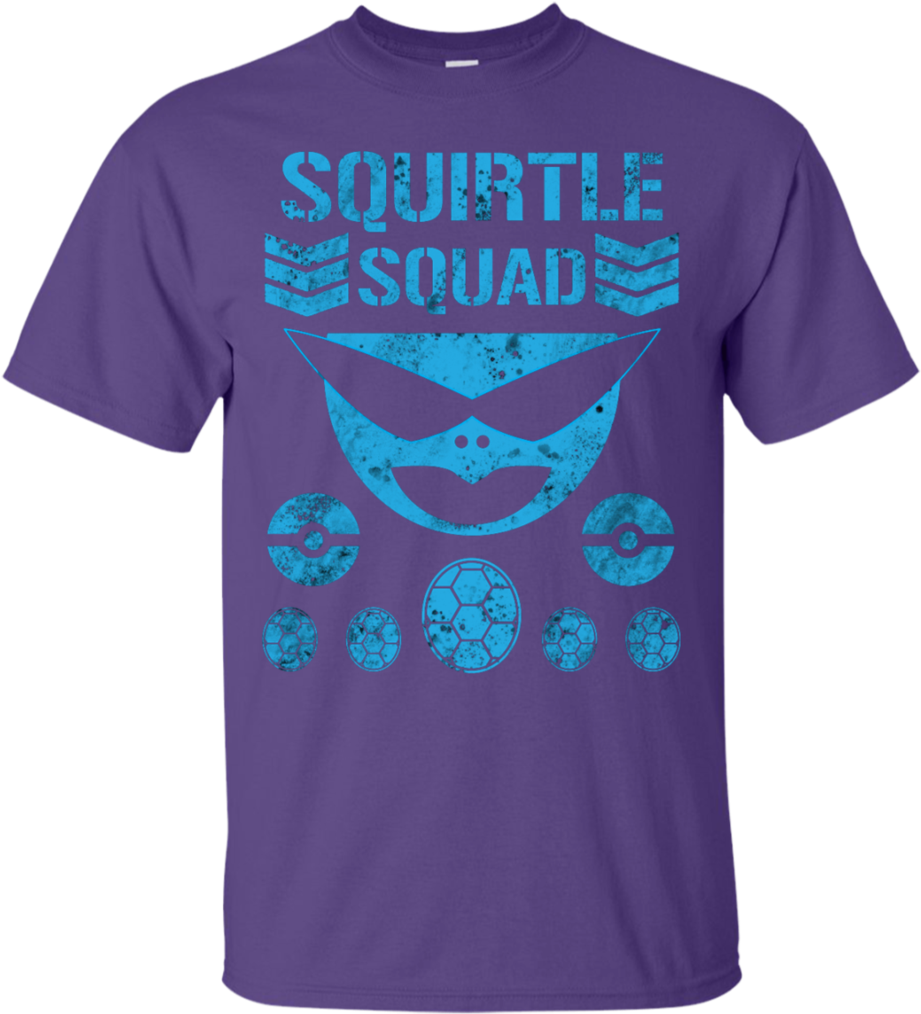 Pokemon Go Squirtle Squad Club Pokeauto - Shirt (1024x1024), Png Download