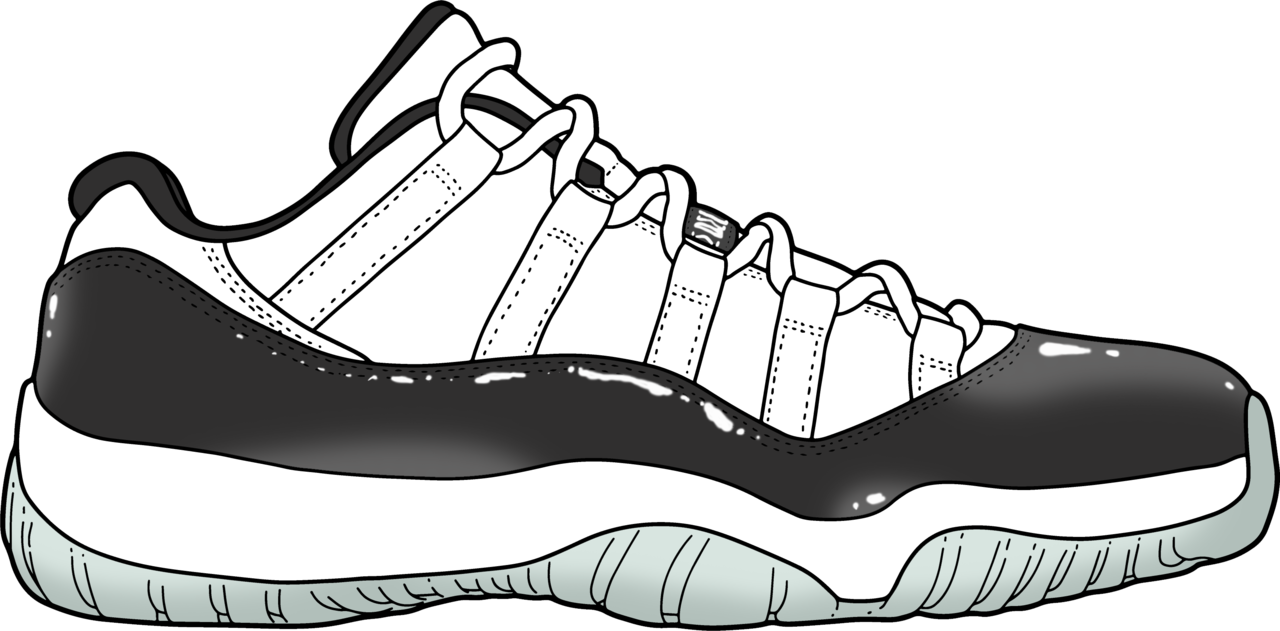 Air Jordan 11 Low “concords” - Sneakers (1280x631), Png Download