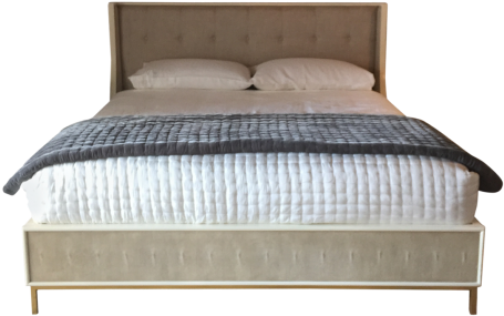 Clip Art Black And White Library Transparent Bed King - Bed Frame (736x460), Png Download