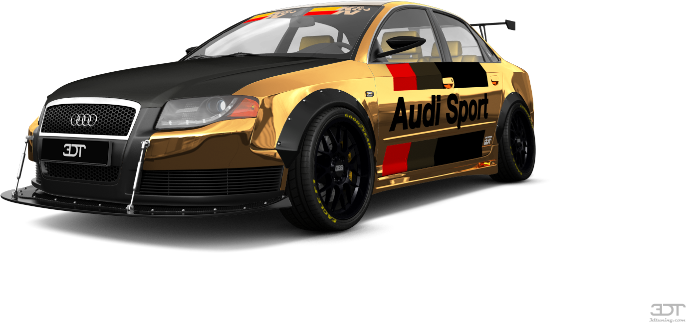 Audi A4 4 Door Saloon 2004 Tuning - Audi Rs 4 (1440x900), Png Download