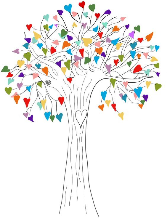 Heart To Hands Movement - Illustration (606x786), Png Download