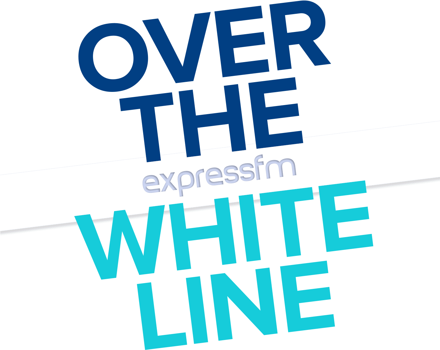 Over The White Line - Graphic Design (1400x1400), Png Download
