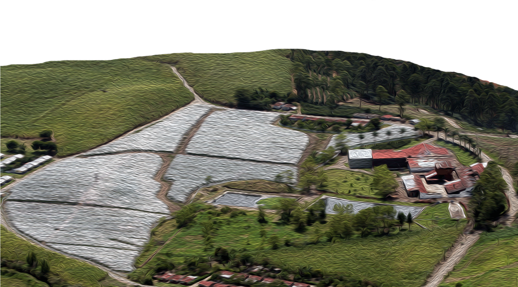 Mountain Village (1750x1167), Png Download