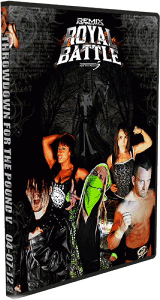 Remix Pro Wrestling Dvd April 7 2012 Throwdown For - Album Cover (600x600), Png Download