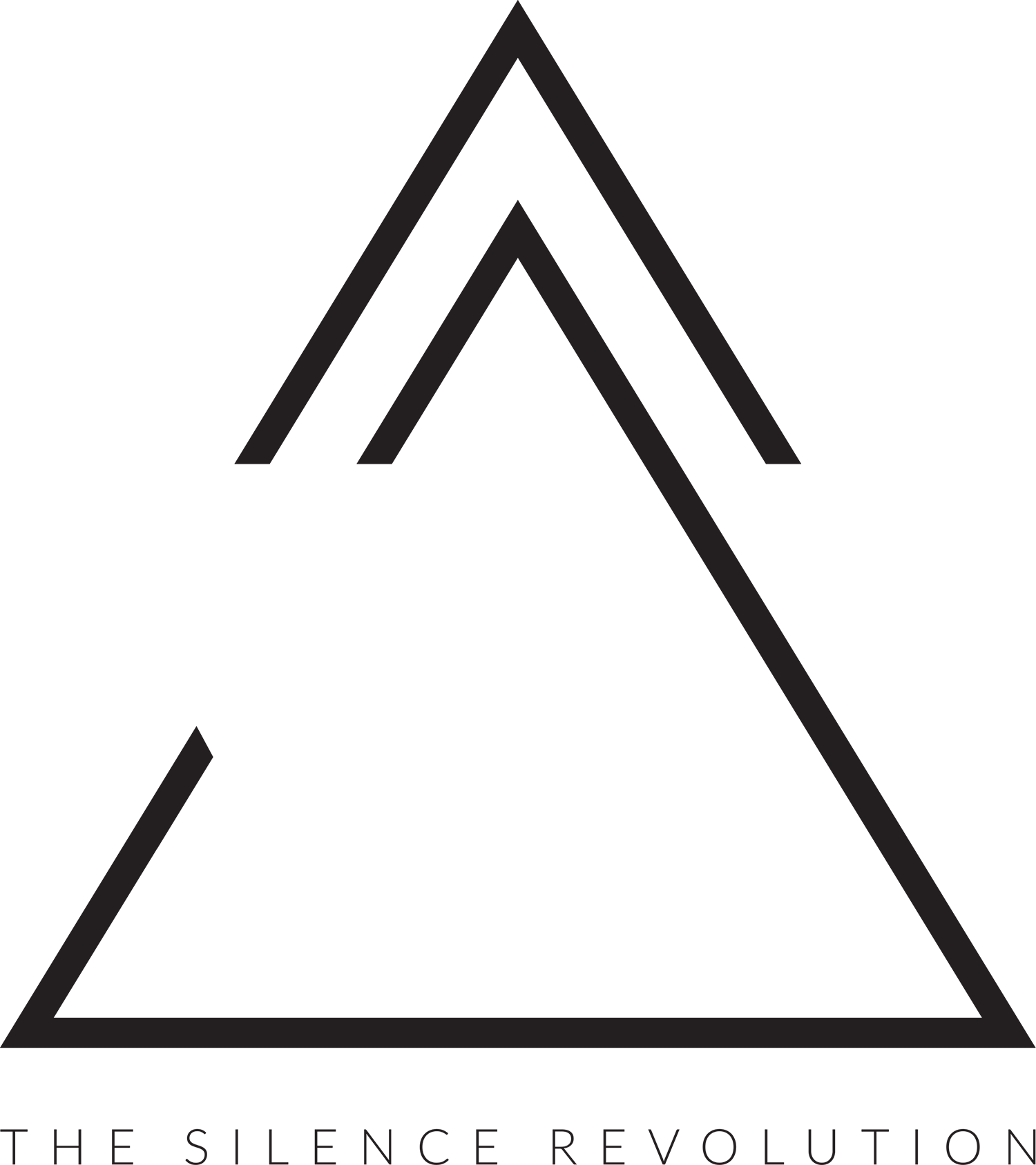 "silence - Tatuajes De Triangulo Png (1500x1686), Png Download