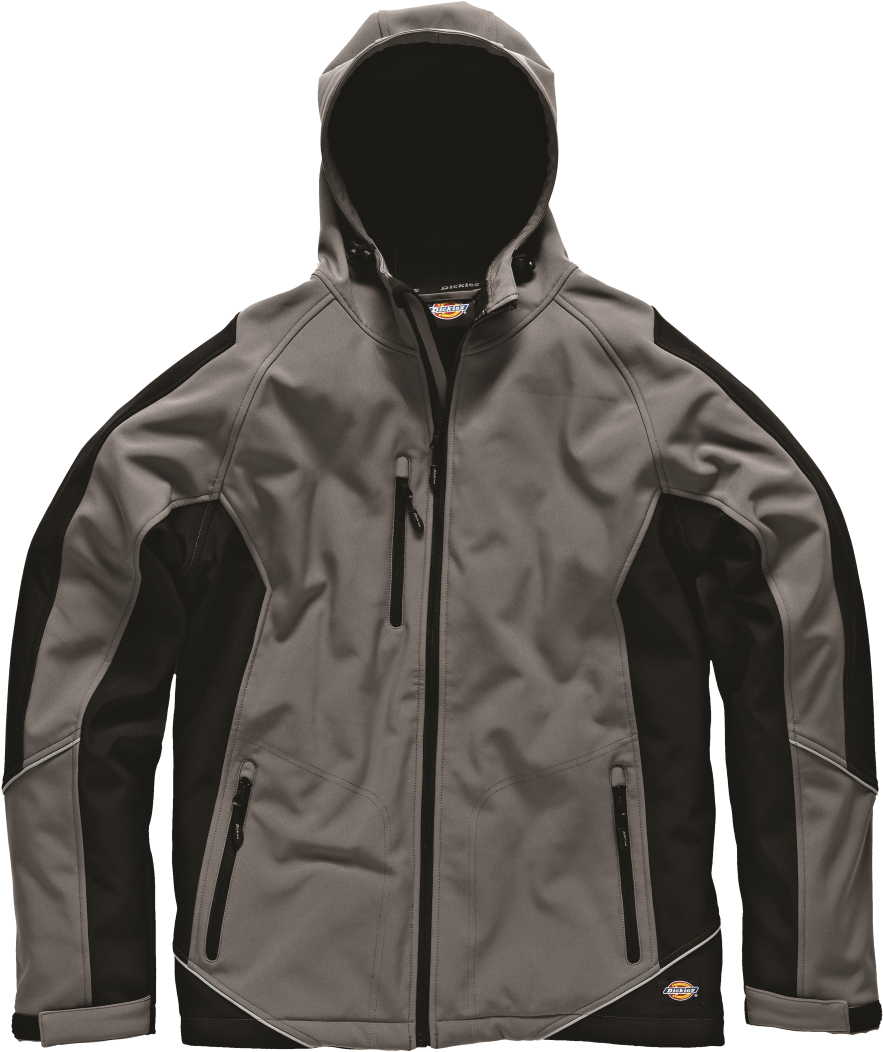 Dickies Soft Shell Jacket - Dickies Two Tone Softshell Jacket (1000x1154), Png Download
