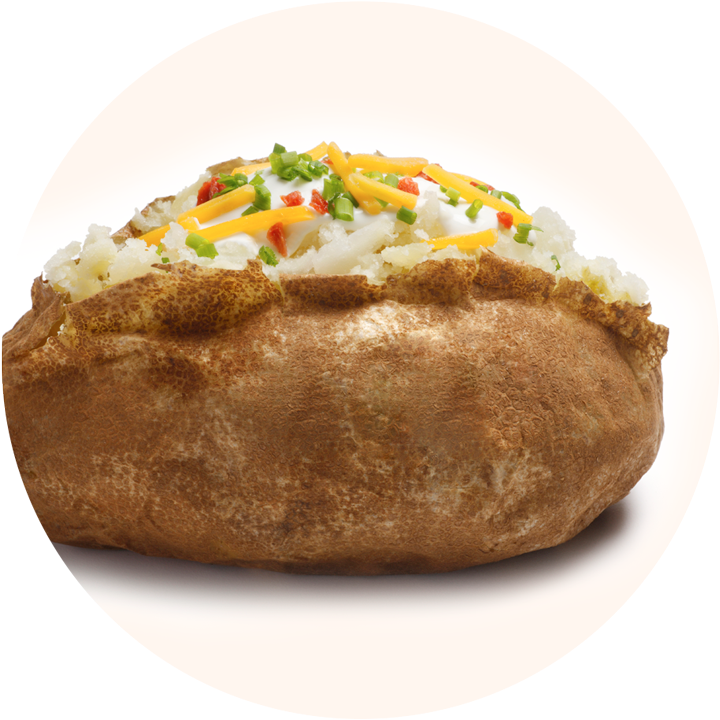 Baked Potatoes, Chili, Hot Dogs And Sausages - Baked Potato Fundraiser (800x725), Png Download