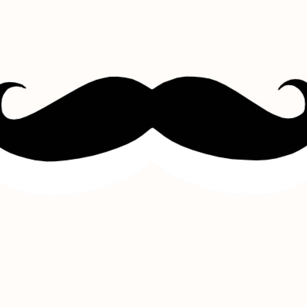 Mustache Clip Art Free Moustache Clipart Clipart Panda (1024x1024), Png Download