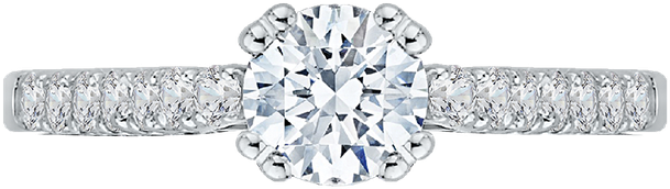 Promezza 14 K White Gold Promezza Engagement Ring - Pre-engagement Ring (800x800), Png Download