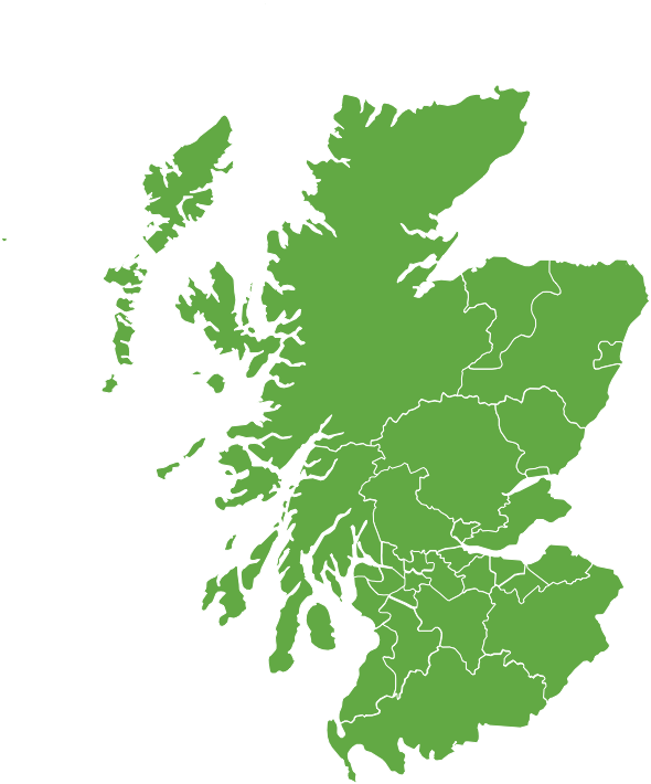 What Is The Current State Of The Country - Vector Scotland Map Outline (590x710), Png Download