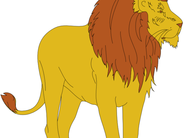 Roar Clipart Fierce Lion - Animated Lion Png (640x480), Png Download