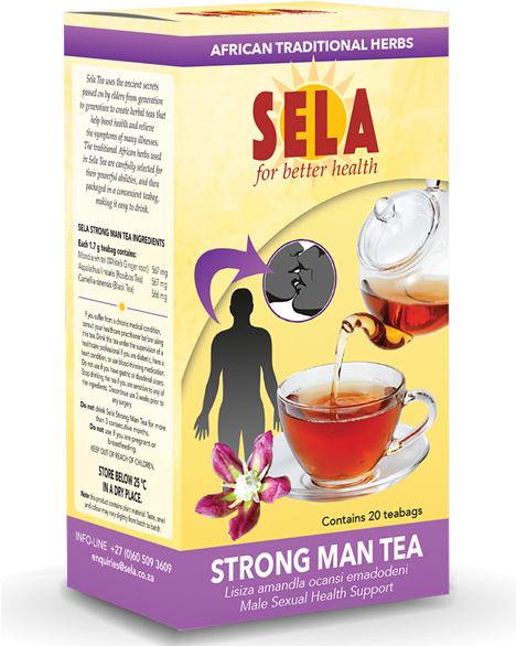 Feelhealthy Sela Strong Man Tea - Sela Tea Strong Man Tea (600x600), Png Download