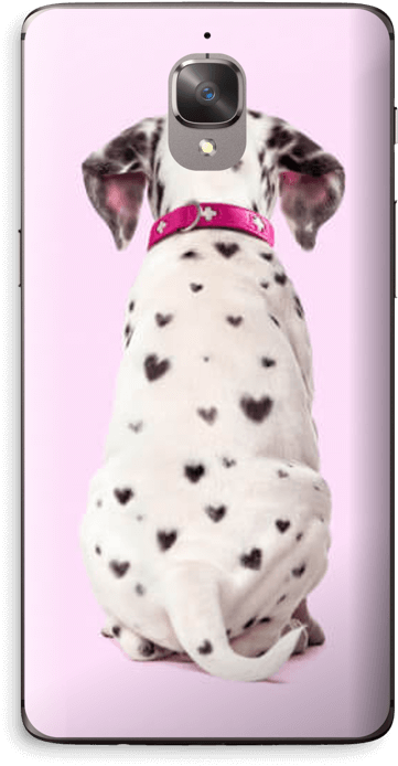 Dalmatian Love Skin Oneplus - Dalmatian Dog (412x800), Png Download