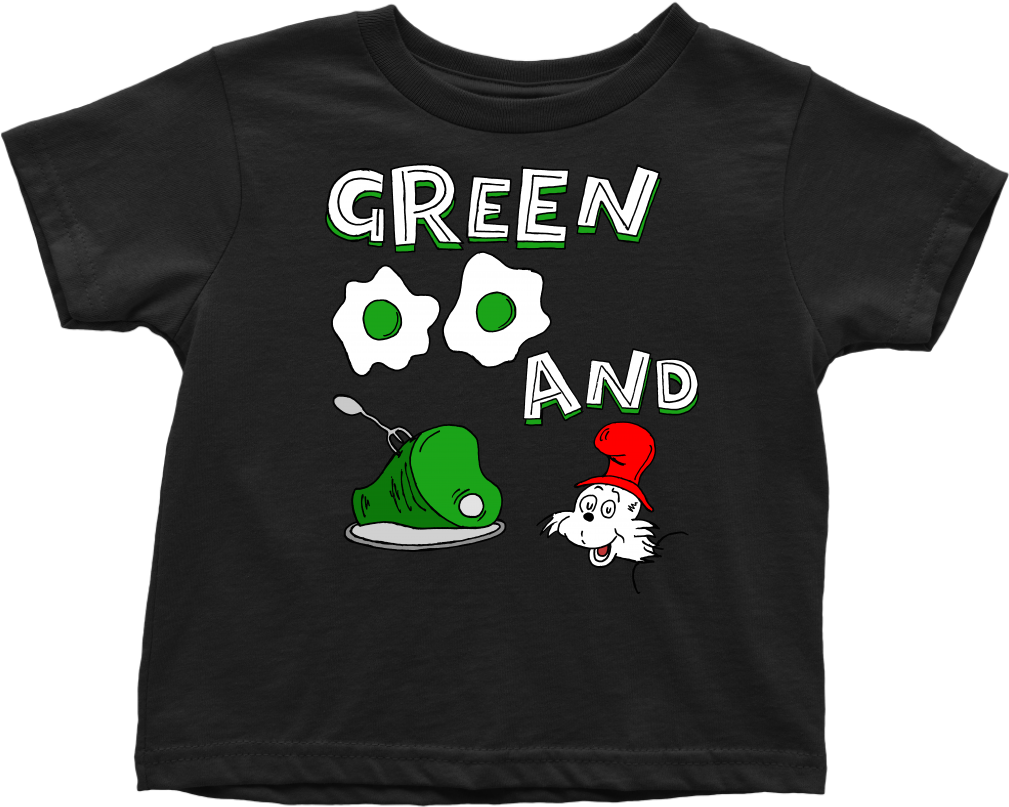 Dr Seuss Toddler Shirt Green Eggs And Ham - Fortnite T Shirt Rainbow Smash (1024x1024), Png Download