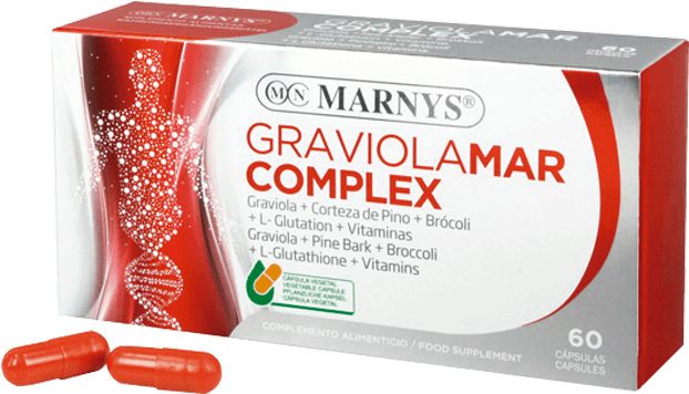 Mn475 - Graviolamar Complex - Marny's Graviolamar Plant Complex 60 Capsules (768x768), Png Download
