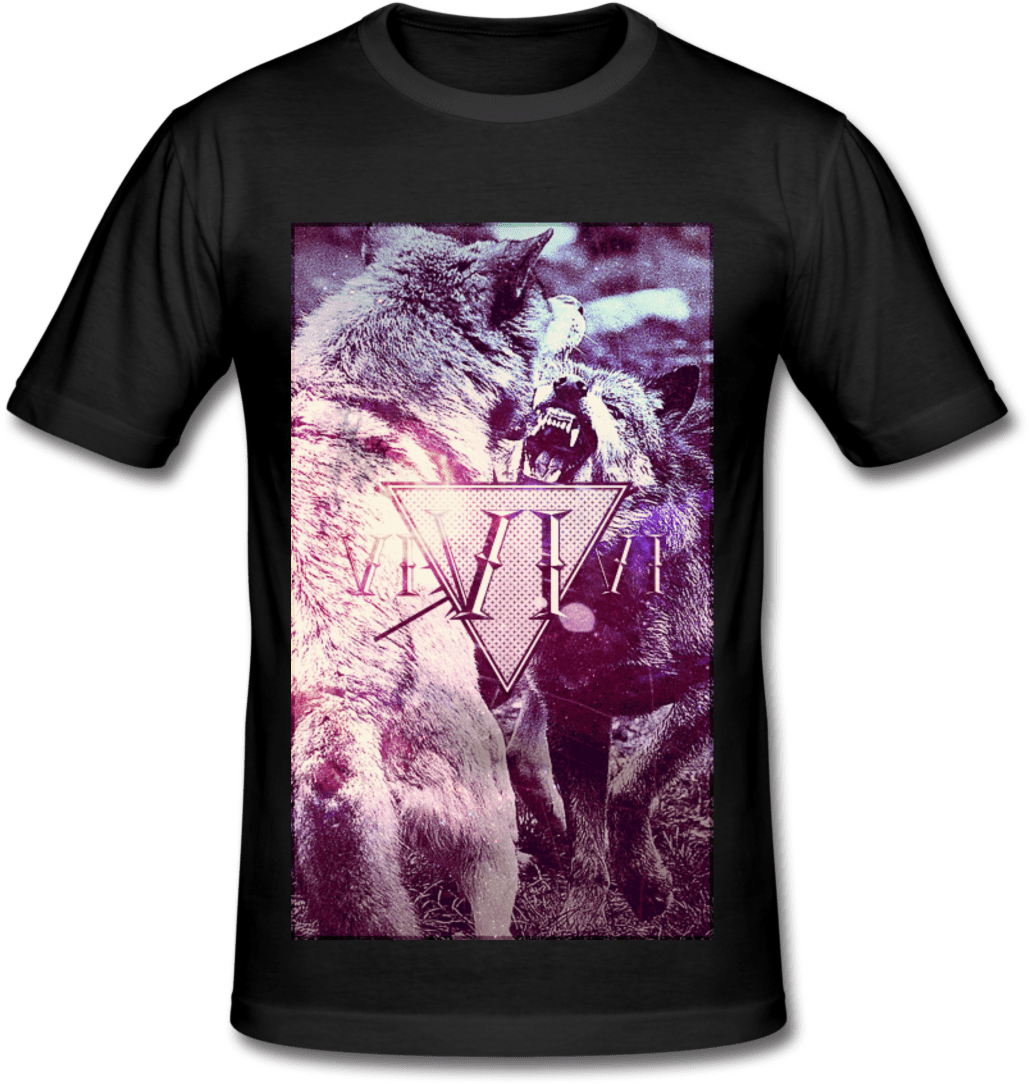 Spreadshirt Zeigt Trend Design Rs T Shirt - Black And White Animal Fights (1200x1200), Png Download