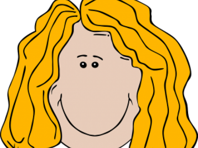 Blonde Clipart Lds Girl - Sad Face Girl Clipart (640x480), Png Download