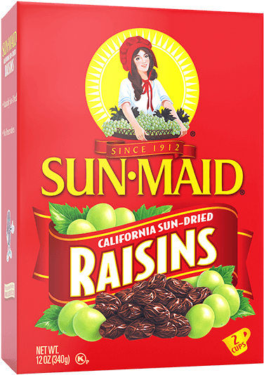 California Sun-dried - Raisins - Raisins Sun Maid (747x560), Png Download