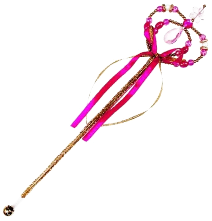 Princess Wand Transparent Background - Pink Fairy Wands Png (800x1024), Png Download