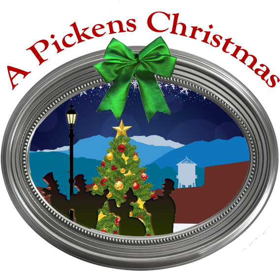 A Pickens Christmas Is A Celebration Of The Season - Wreath (679x636), Png Download