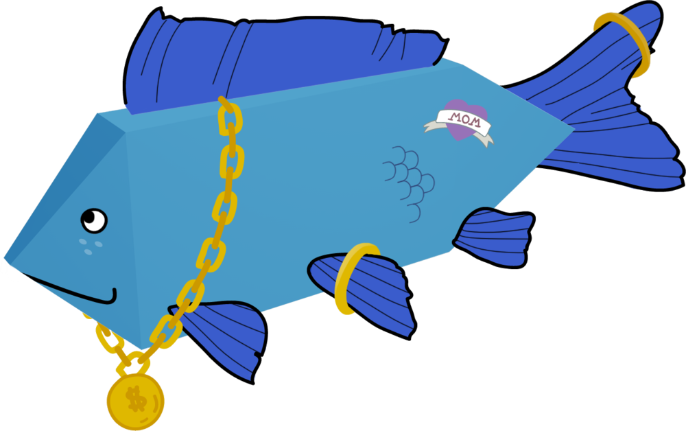 Fish-3b - Coral Reef Fish (1000x628), Png Download