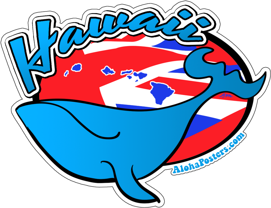 New Alohaposters Sticker Design (1000x776), Png Download