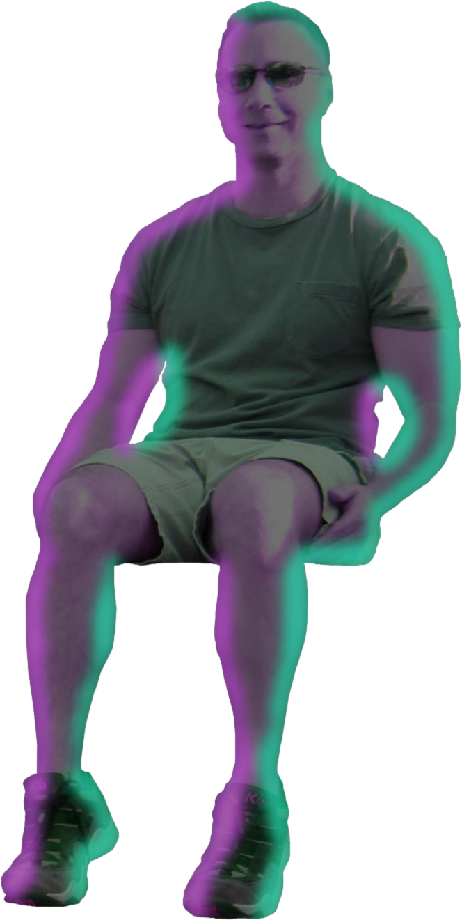 The Father Of The Shapes - Sitting (1320x1320), Png Download