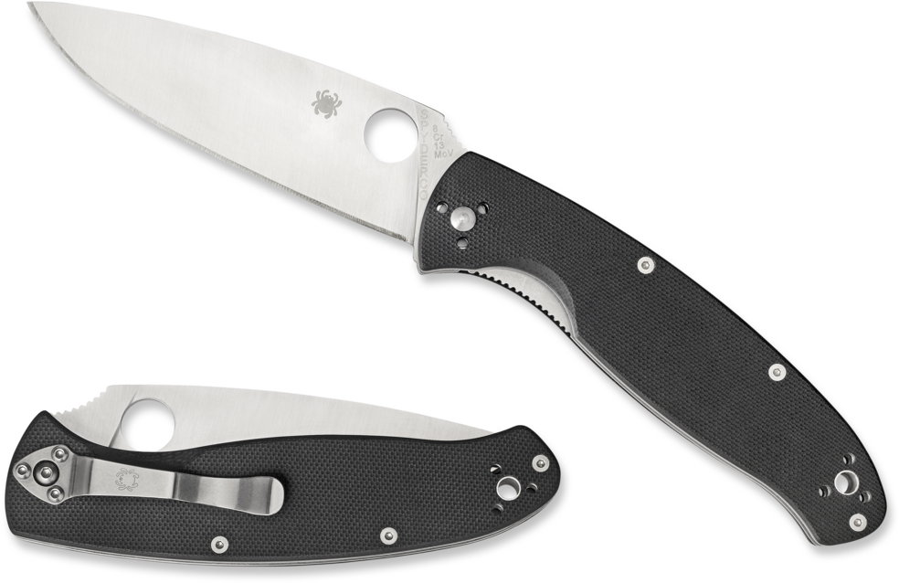 C142gp - Spyderco Resilience (1100x758), Png Download