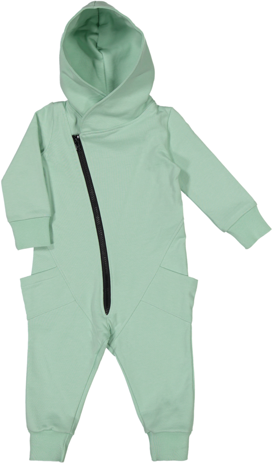 Jumpsuit, Green Vine/black - Hoodie (1024x1024), Png Download