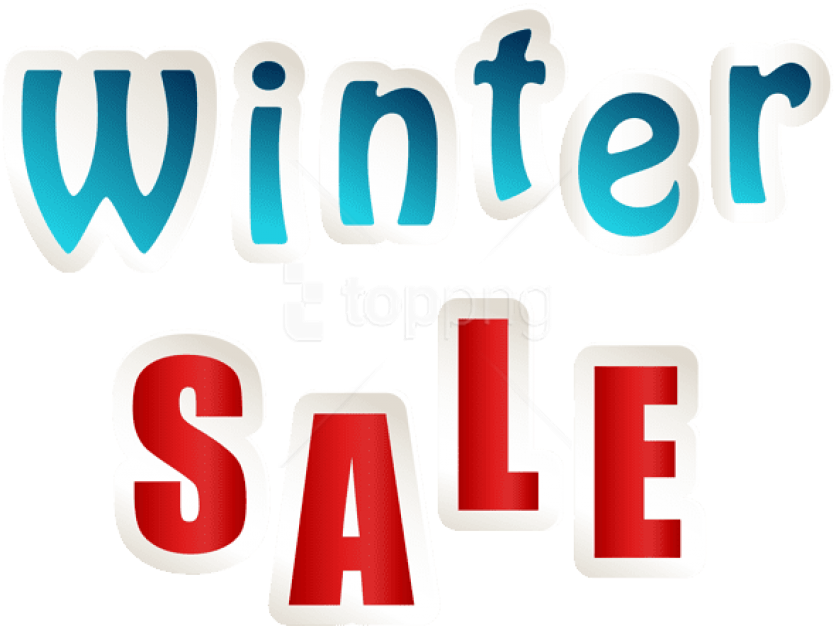 Free Png Download Winter Sale Clipart Png Photo Png - Winter Sale Logo Png (850x637), Png Download
